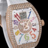 Franck Muller, Ladies, Diamond Gold Case, Color Dreams Edition - Image 4