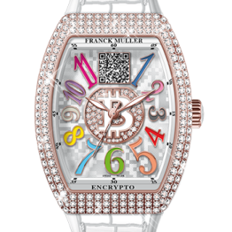 Franck Muller, Ladies, Diamond Gold Case, Color Dreams Edition