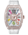 Franck Muller, Ladies, Diamond Gold Case, Color Dreams Edition
