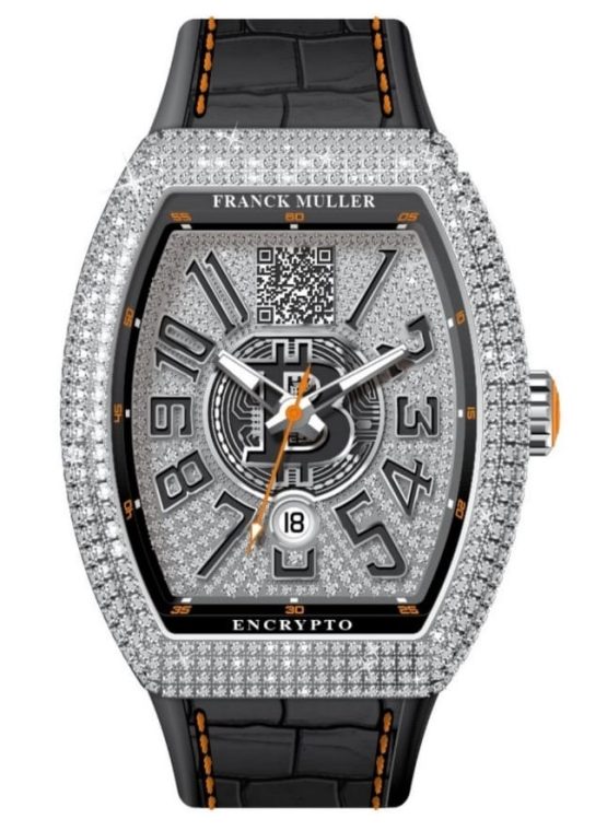 Franck Muller, Mens 45mm, Diamond Case, Diamond Dial, Speed Limited Edition