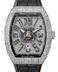 Franck Muller, Mens 45mm, Diamond Case, Diamond Dial, Speed Limited Edition