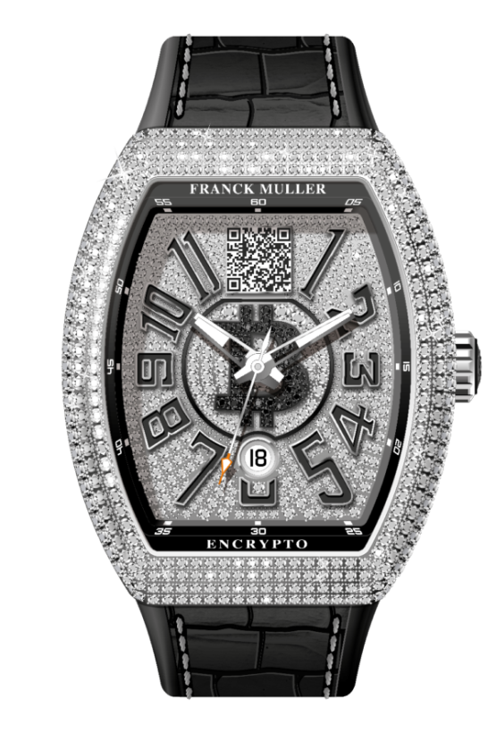 Franck Muller, Mens 45mm, Diamond Case, Black Diamond B , Speed Limited Edition